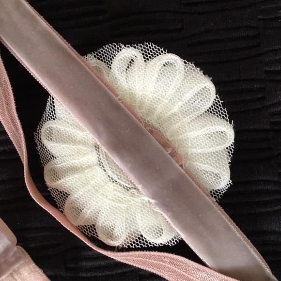 Pink Tea & Ivory Baby Hairbands NWT - Picture 4 of 6